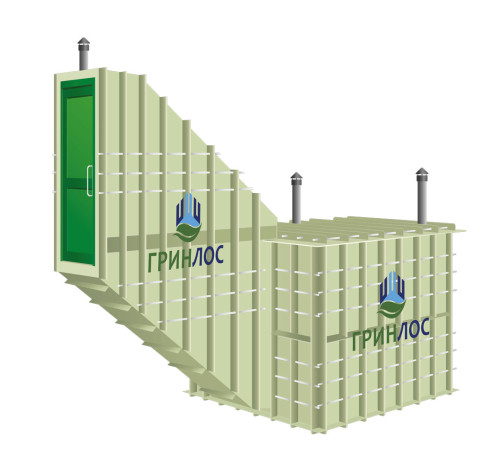 Гринлос Погреб ДТ 1500*2000*2000